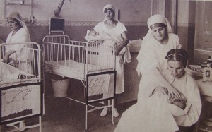 3. kép - A pécsi gyermekklinika egyik kórterme