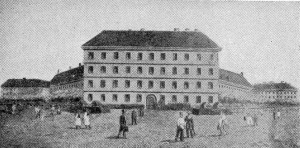 Az Újépület (Neugebäude) épülete