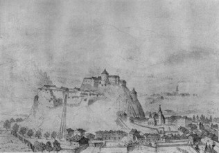 Kufstein vára (Teleki Blanka rajza)